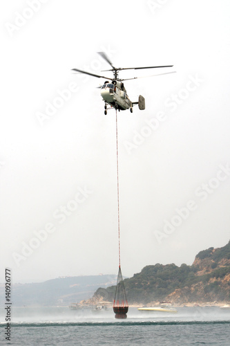 Fototapeta Naklejka Na Ścianę i Meble -  Fire Fighter Helicopter Kamov ka-32