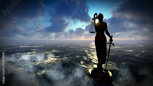 Statue of justice, Law concept, Temida - Themis
