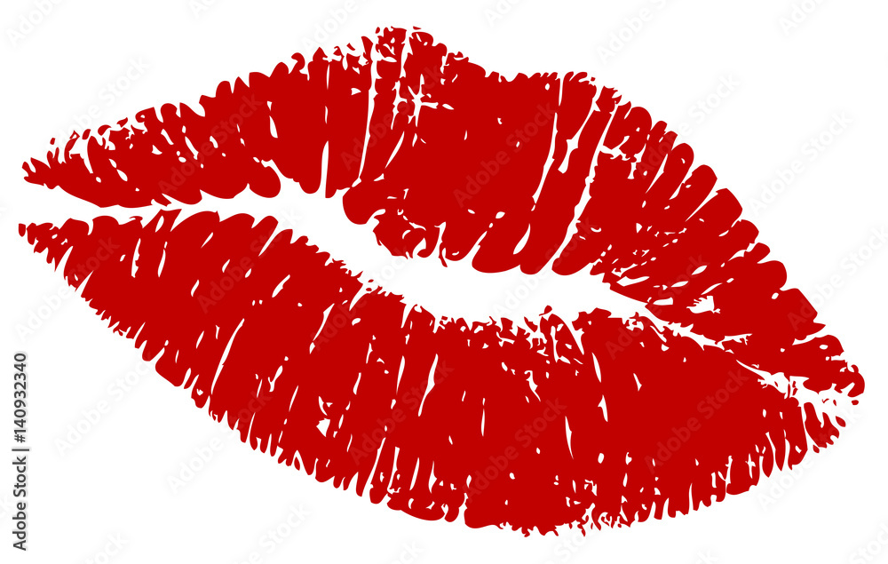 kissing lips
