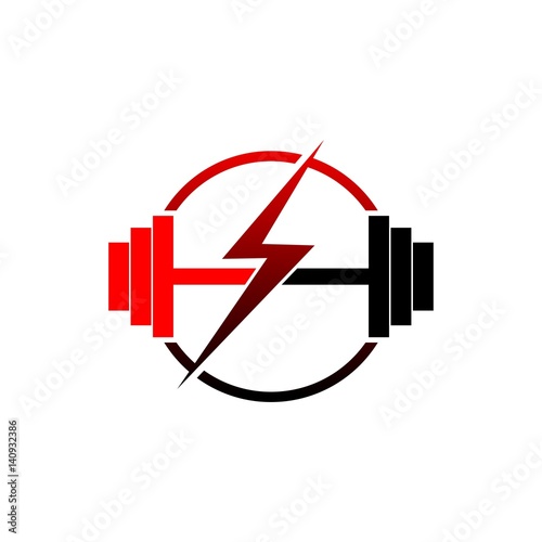 Fitness logo template