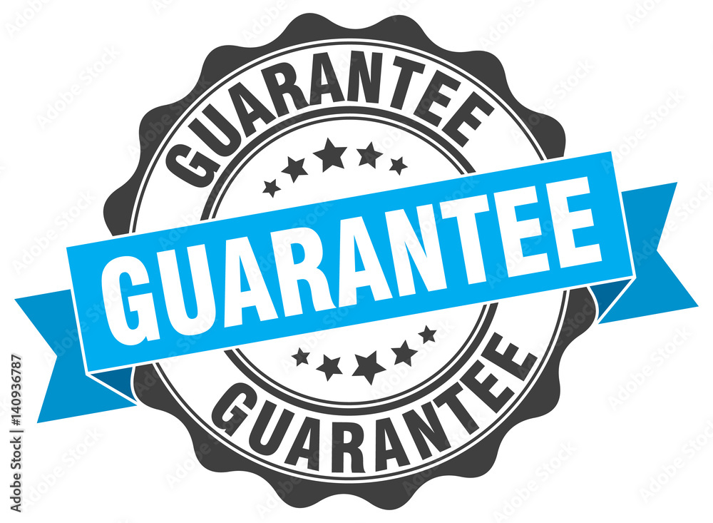 Obraz premium guarantee stamp. sign. seal
