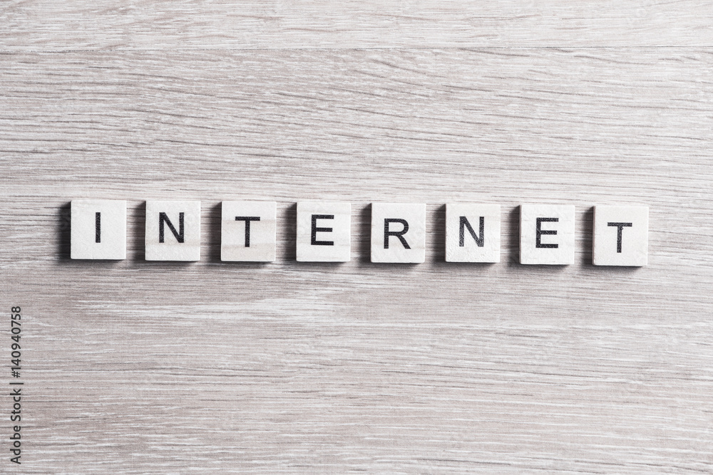 Fototapeta premium Concept of internet communication