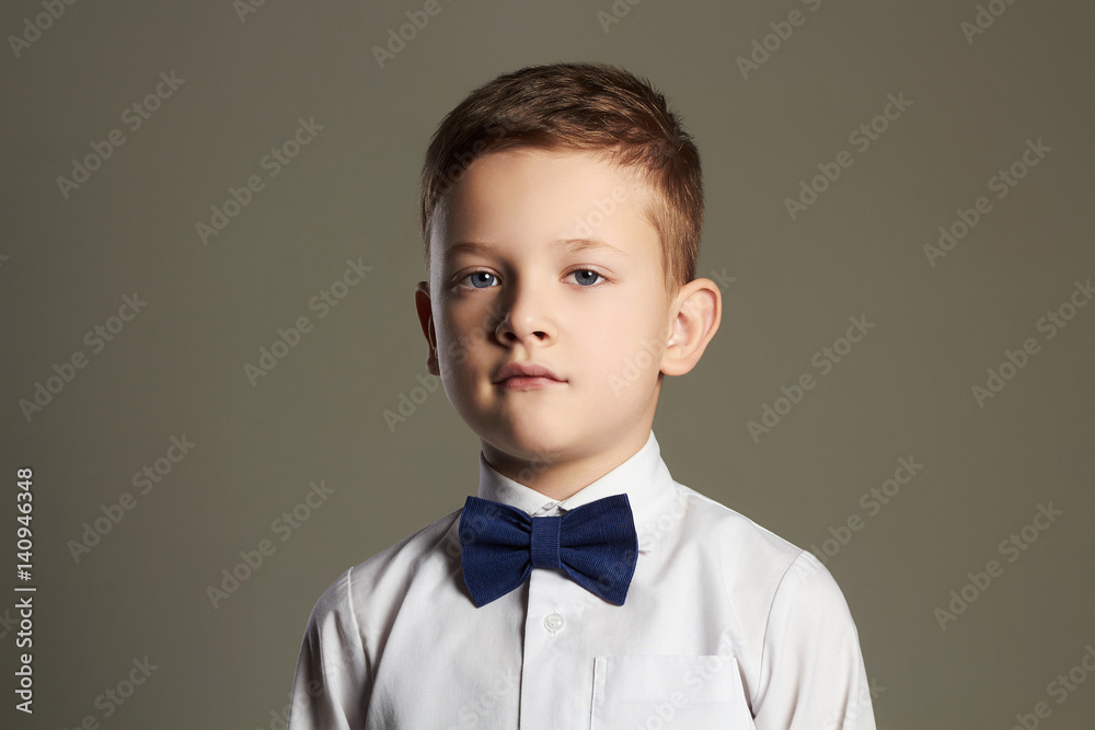 stylish kid. fashionable child in bow tie stylish kid. fashionable child in bow tie