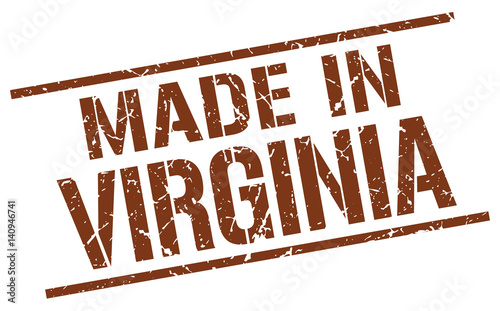 made in Virginia stamp