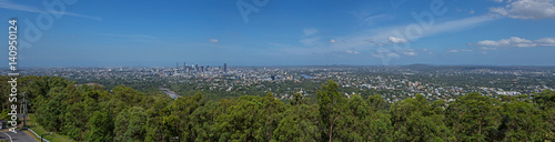 Panorama Brisbane vom Mount Coot-Tha