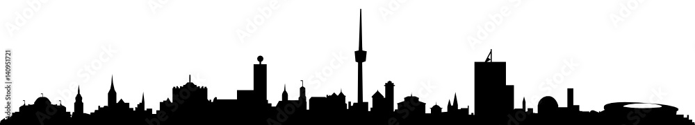 Obraz premium Skyline Stuttgart