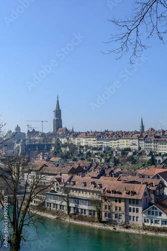 Stadt Bern Skyline - Hauptstadt der Schweiz