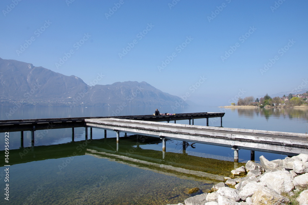 Obraz premium le lac du bourget