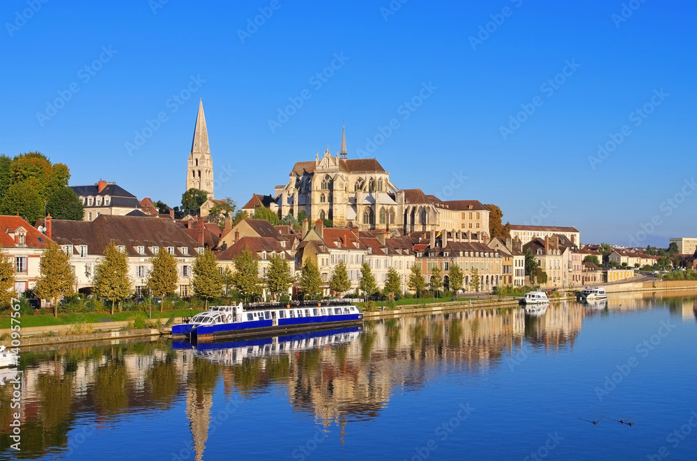 Auxerre Abtei Saint-Germain - Abbey of Saint-Germain d'Auxerre