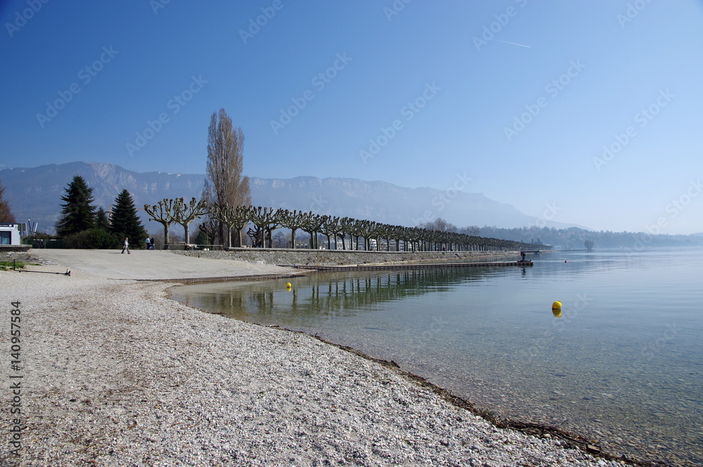 Fototapeta premium le lac du bourget