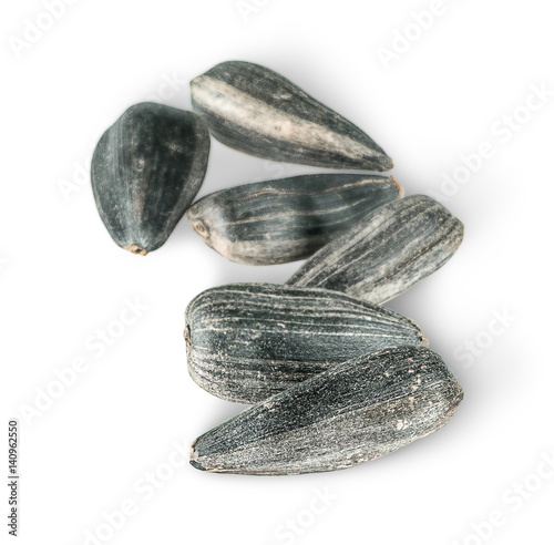 Wallpaper Mural Several sunflower seeds in a row Torontodigital.ca