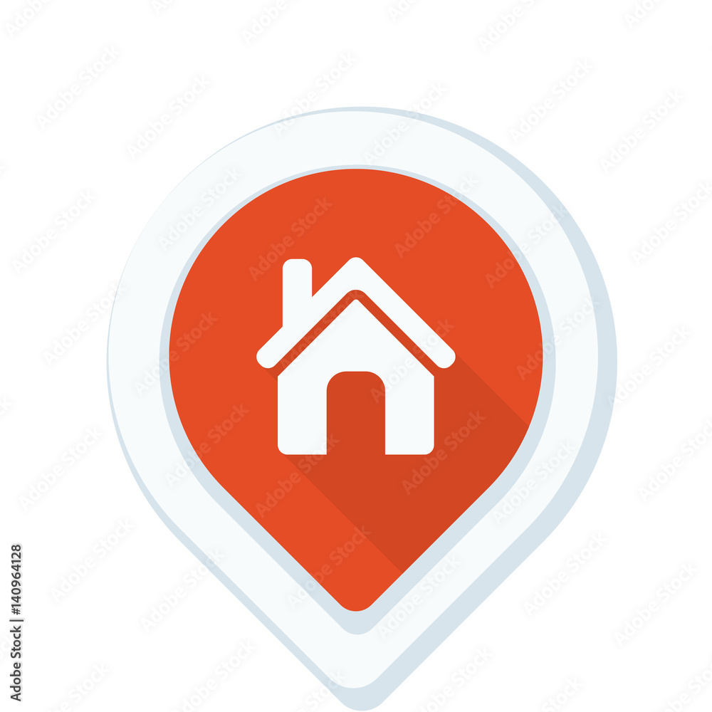 Home Navigation Pointer illustration Home Navigation Pointer illustration