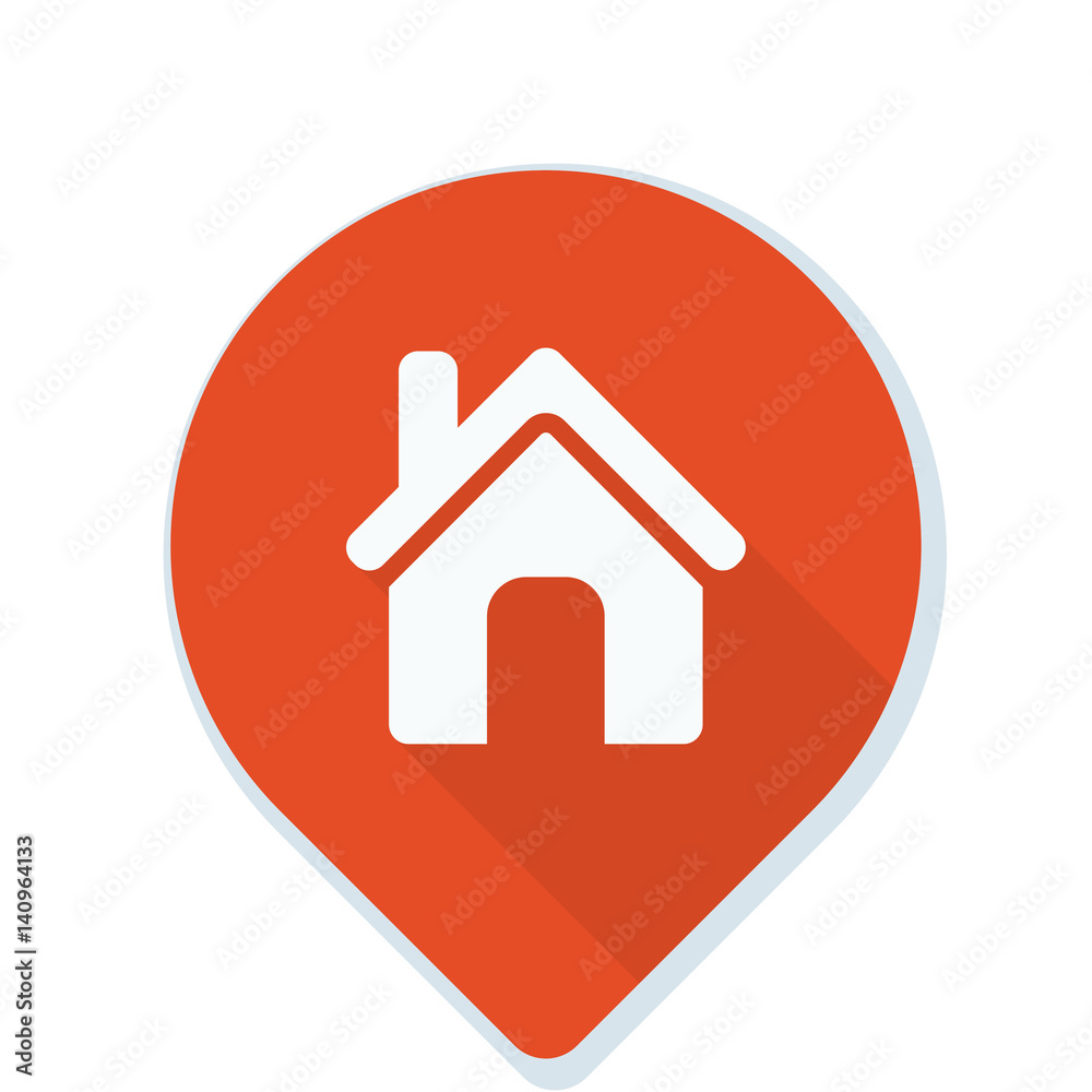 Home Navigation Pointer illustration Home Navigation Pointer illustration