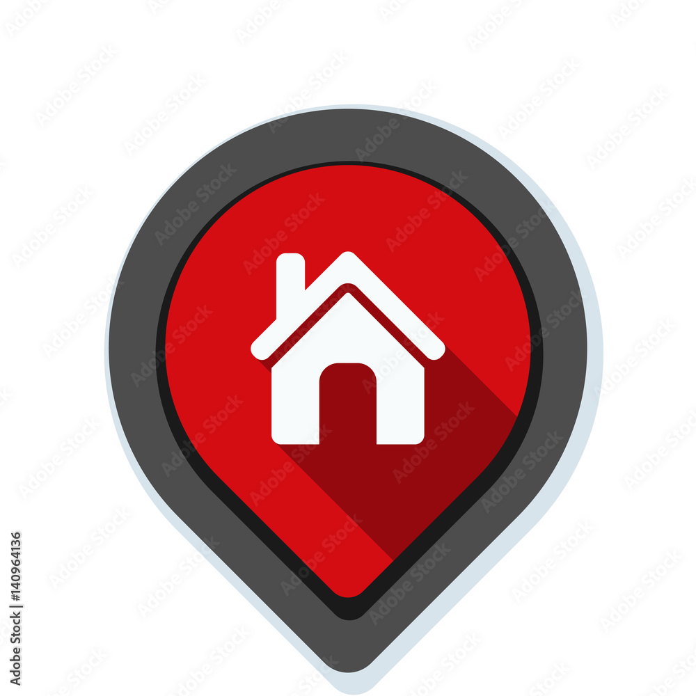 Home Navigation Pointer illustration Home Navigation Pointer illustration