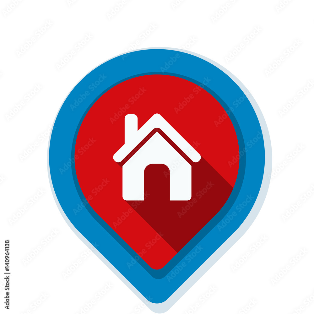Home Navigation Pointer illustration Home Navigation Pointer illustration