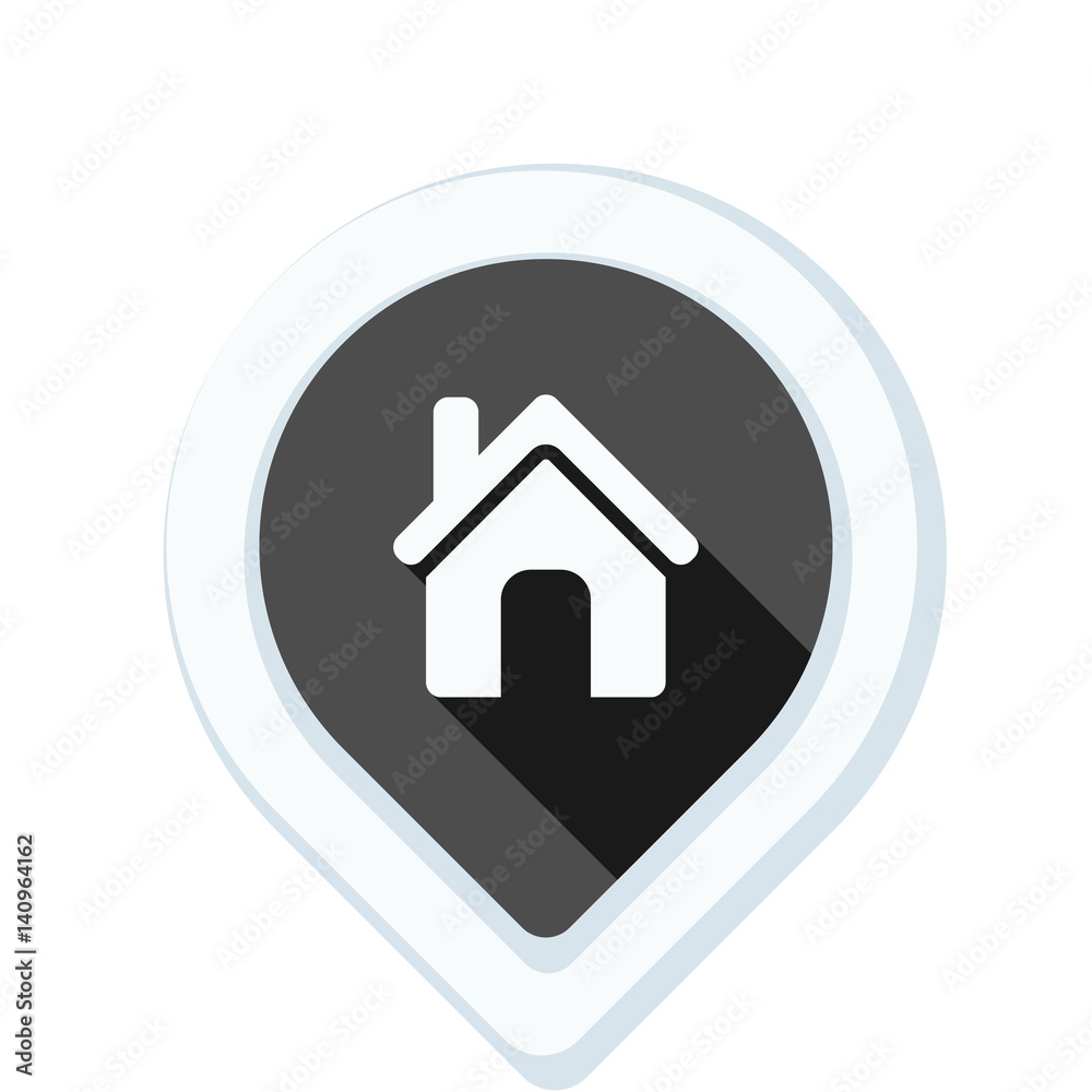 Home Navigation Pointer illustration Home Navigation Pointer illustration