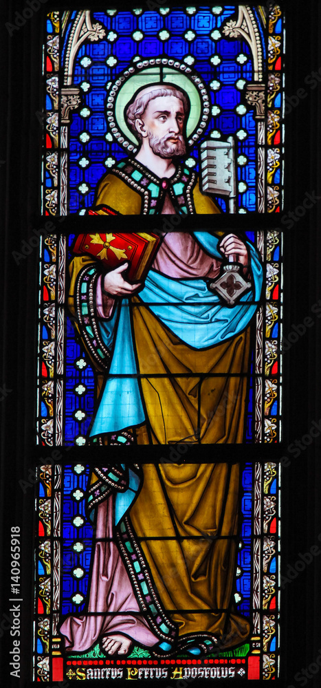 Stained Glass - Saint Peter