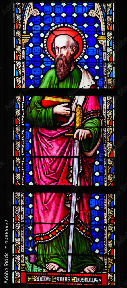 Stained Glass - Saint Paul or Paulus