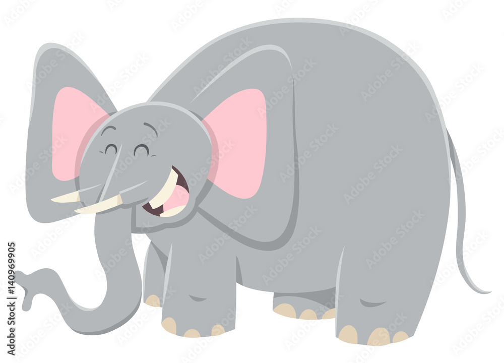elephant cartoon animal character