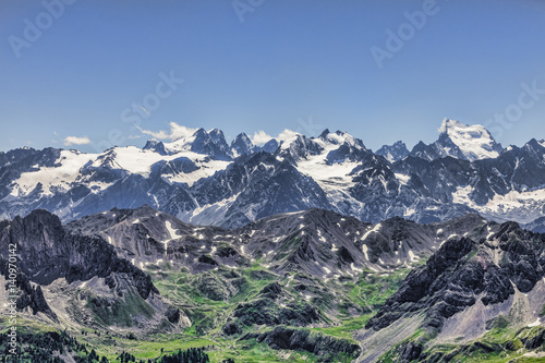 High Altitude Landscape in Alps