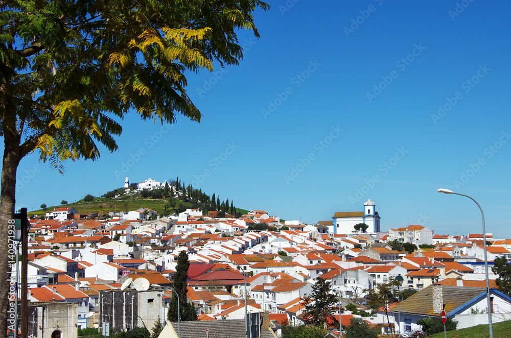 Obraz premium Aljustrel village, alentejo region, Portugal