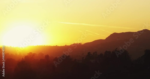 Natural California sunset