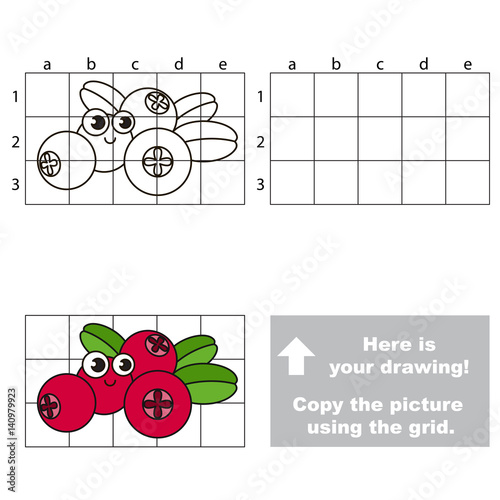 Drawing tutorial. Game for Cow Berry.