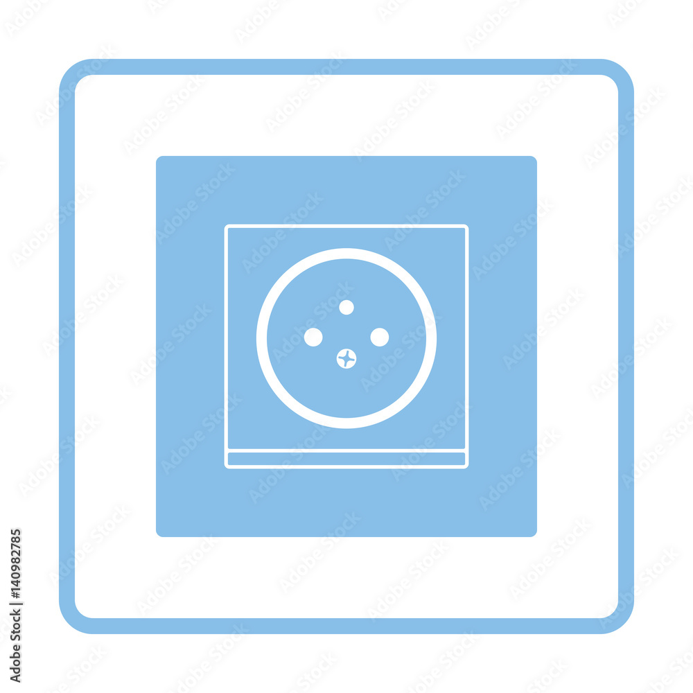 France electrical socket icon