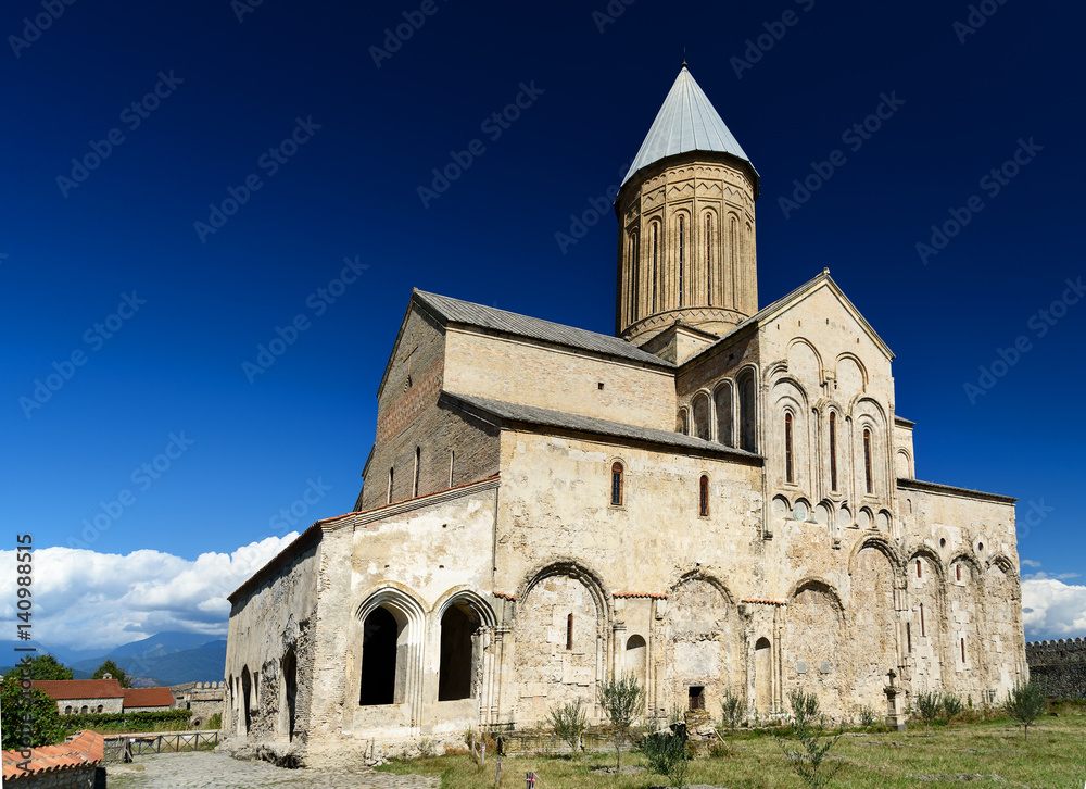 Alaverdi Monastery in the Alazani valley. Kakheti region. Georgia