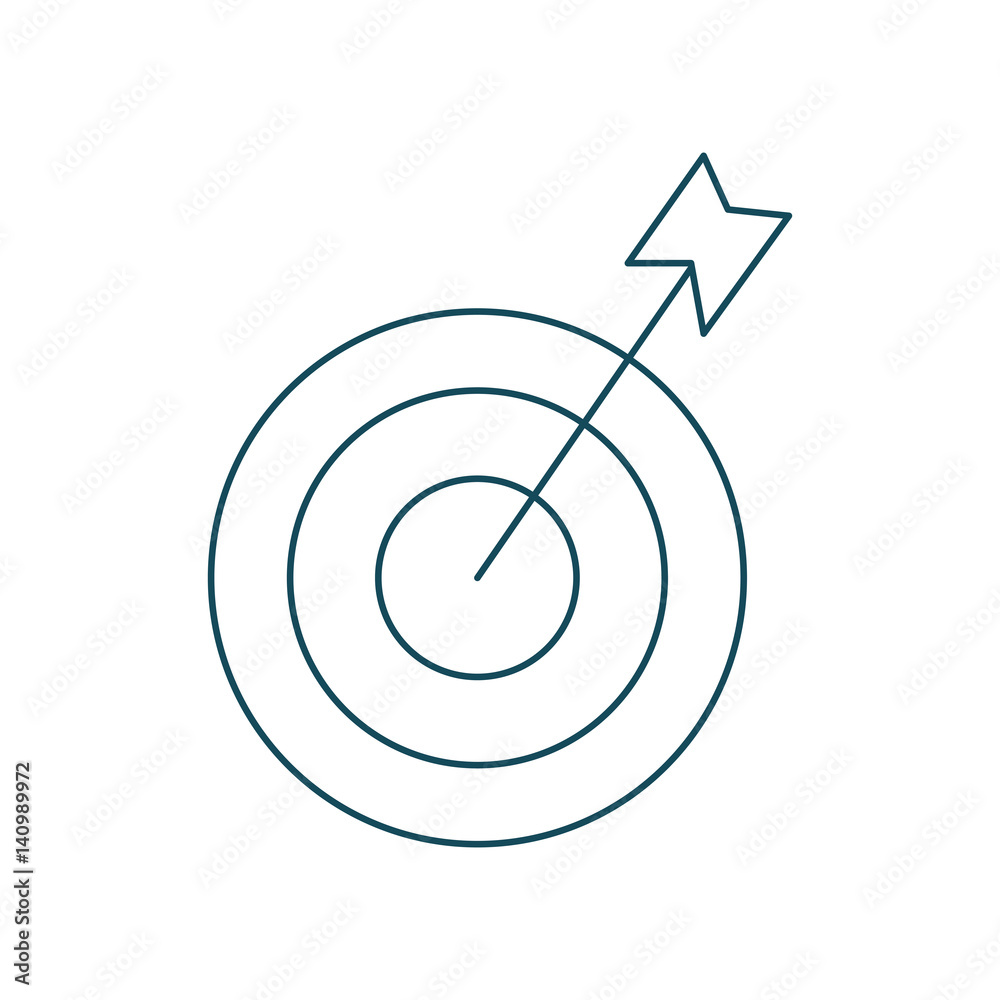 target icon over white background. vector illustration target icon over white background. vector illustration