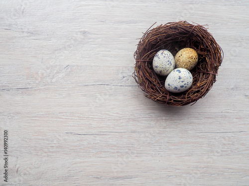quail eggs, decor Easter