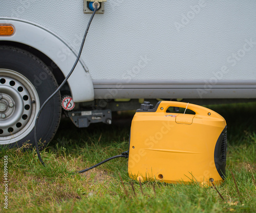 Generator am Wohnwagen