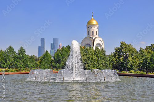 Moscow. Poklonnaya Gora. The Church of St. George