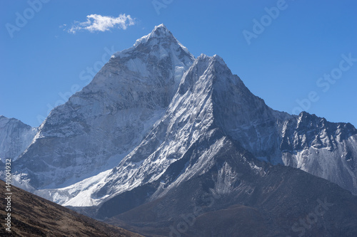 Ama Dablam mountain peak  Everest region  Nepal