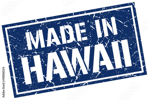 made in Hawaii stamp