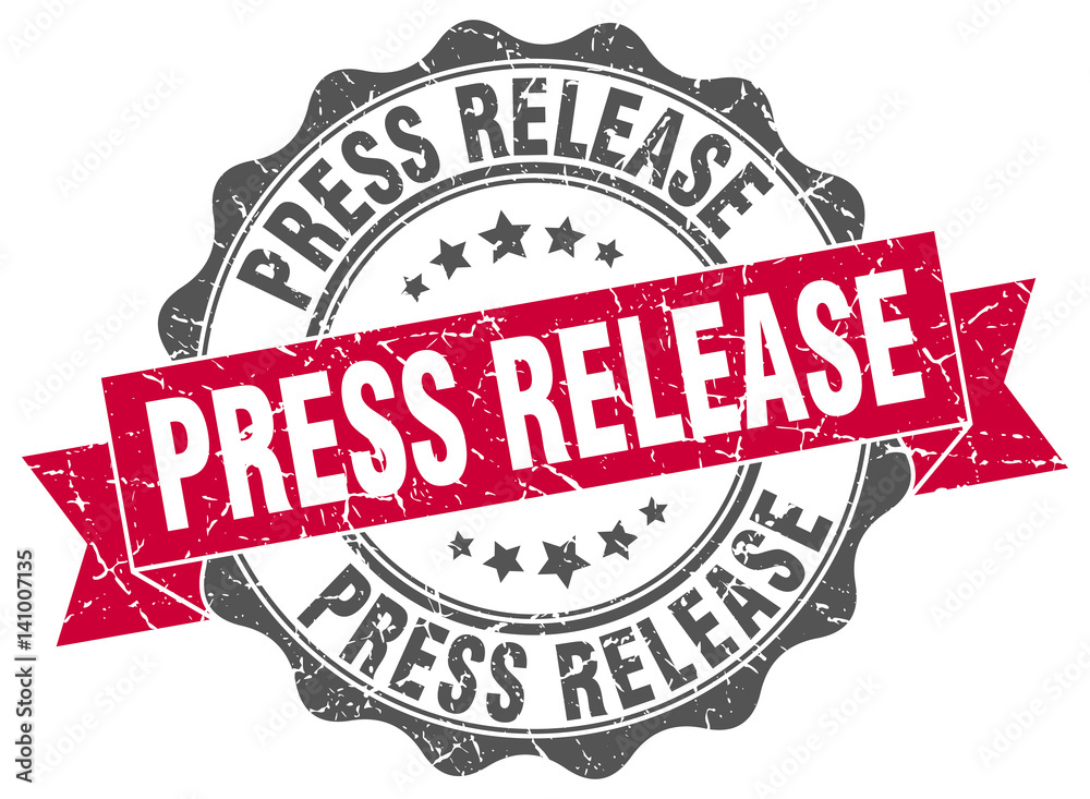 Obraz premium press release stamp. sign. seal