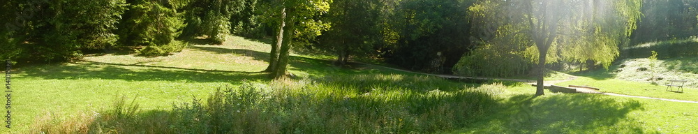 Naklejka premium Źródło Sekwany