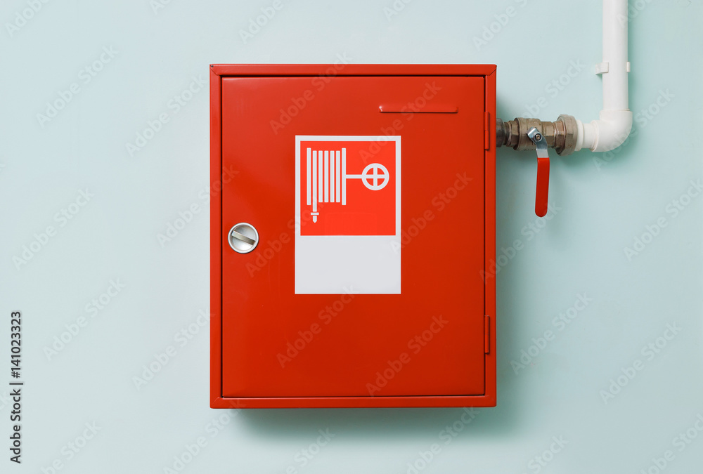 Fire Hose Cabinet With Hydrant Include
