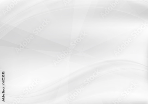 gray abstract waves background vector