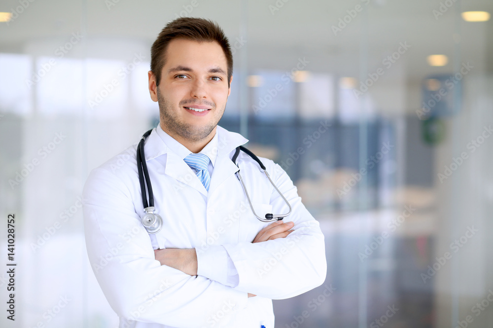 Smiling doctor man Smiling doctor man
