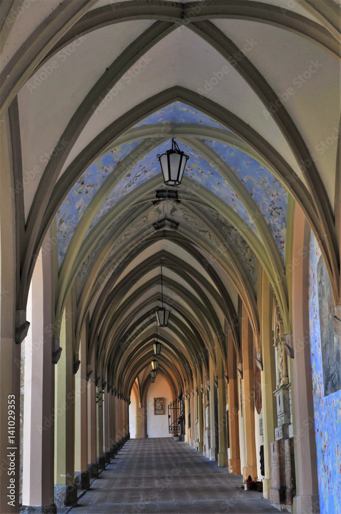 Kreuzgang Franziskanerkloster Schwaz