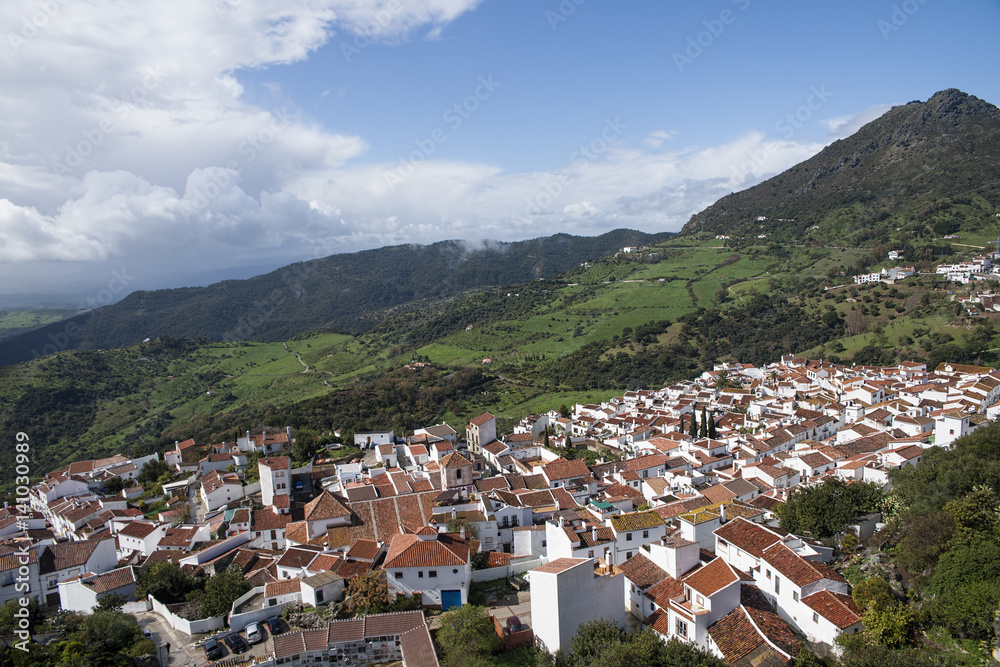 municipio de Gaucín en la comarca de la serranía de Ronda, provincia de Málaga, Andalucía