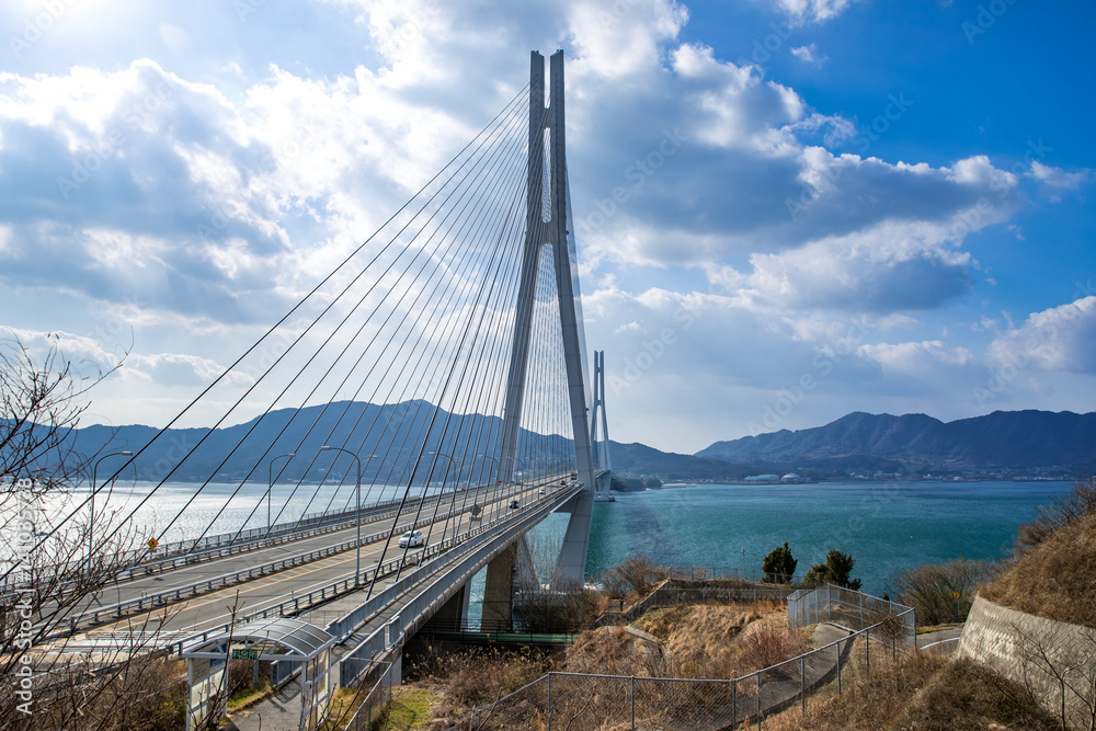Obraz premium 多々羅大橋（しまなみ海道）