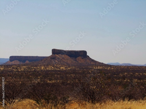 Ugab Terraces at Vingerklip, Namibia