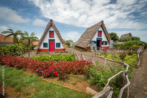 Santana traditiona houses of madeira