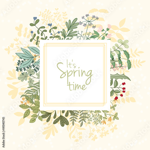 It is Spring card