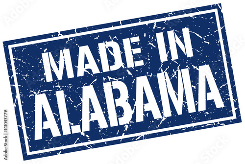 made in Alabama stamp
