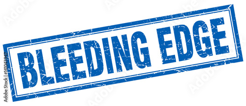 bleeding edge square stamp