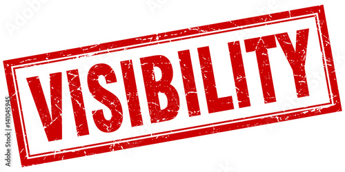 visibility square stamp