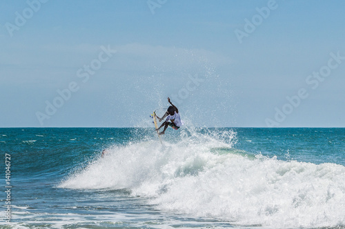 Surfing at Arugam Bay in Sri Lanka